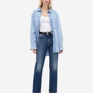 GAP 90s Slim Straight Cropped Jeans size 34